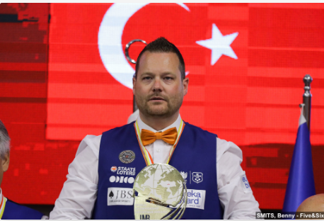 Benny Smits, mistr světa v uměleckém kulečníku 2026