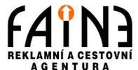 Logo FAINE – reklamní a cestovní agentura